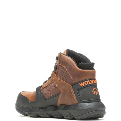 WOLVERINE Men's Rev Ultraspring DuraShocks CarbonMax Vent Mid Industrial Boot3