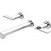 Newport Brass 3-2495 Keaton Tub Filler Faucet Trim Wall Mounted with Metal Lever, Oil Rubbed Bronze