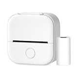 Minidrucker – kabelloser Taschendrucker | Thermodruck für Etikett, Text, Memo, Empfang, Aufkleber, Foto | Geschenk für Kinder | Mini Printerr für Geschenke