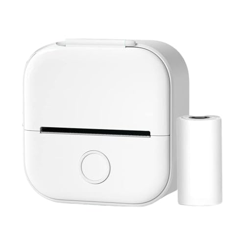 Genérico Mini Printer – Wireless Pocket Printers | Thermal Printing For Label, Text, Memo, Receipt, Sticker, Photo | Gift For Kid | Mini Printerr For Kids, School, Travel Journaling Fun