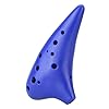 Ocarina Plastic Muziekinstrument C Houtpijp Ocarina Gift Beginner Fluit 12 Gat Ocarina Gemakkelijk te leren
