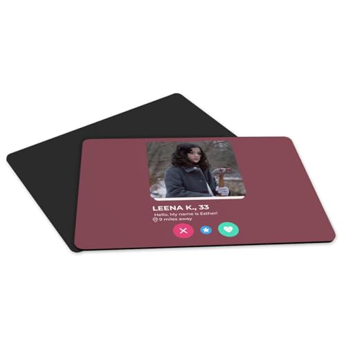 Sets de Table Caoutchouc Rouge Grand Format Anti Rayure Esther Horror - 5