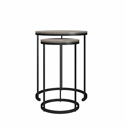 Ameriwood Home 8055917COM Camdale 4-Piece Nesting Coffee And End Table Bundle thumb #6