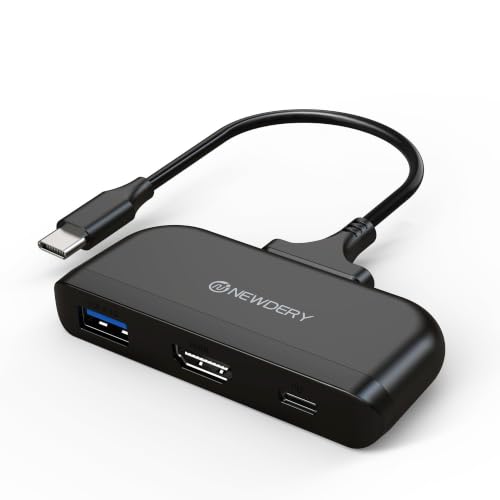 NEWDERY Switch 2 Dock, Portable TV Docking Station with 4K@60HZ HDMI
