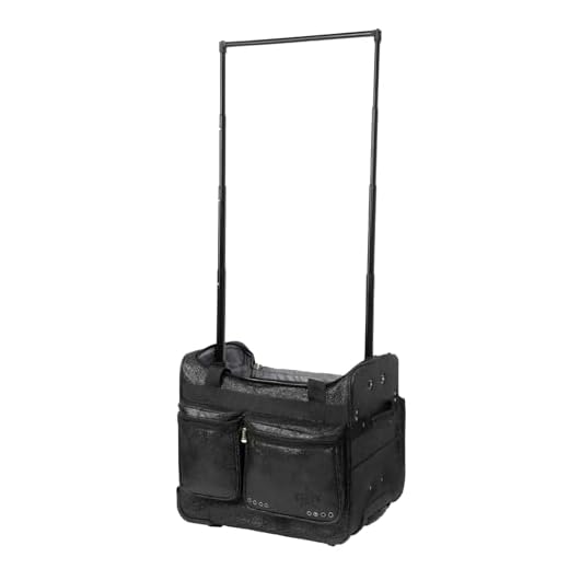 Best luggage brands flight attendants Elite Dance Gear Rolling Garment Bag