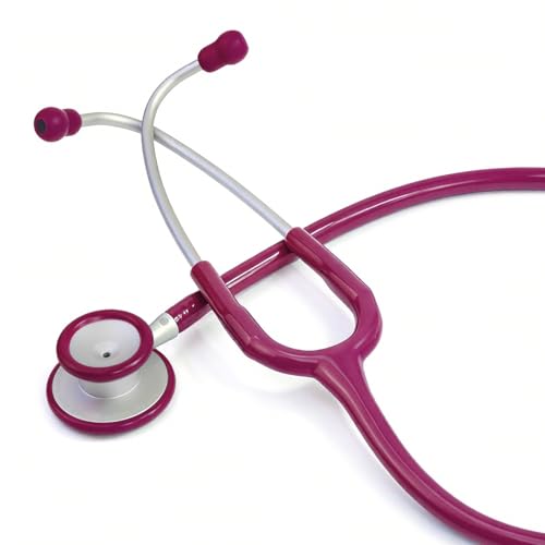 Image of Scian 30G-WR Stethoscope - Enhanced Acoustic Clarity, Lightweight Design, Satin-Finish Tube for Nursing School - Ideal for Nurses & Students