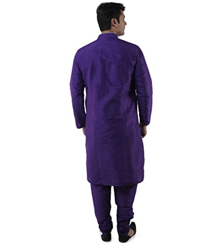 Image of Royal Kurta Men's Silk Blend Kurta Pyjama Set