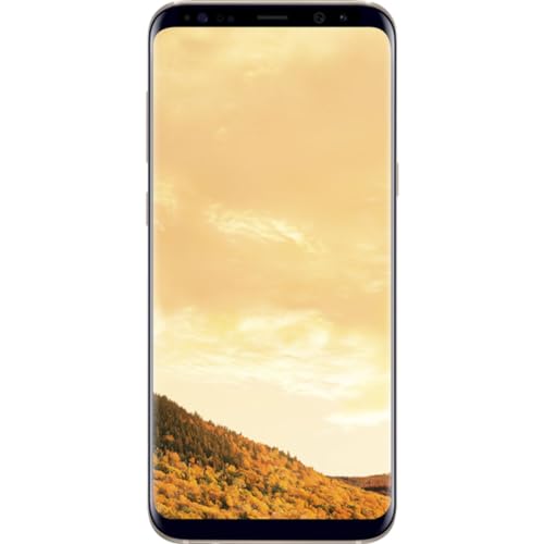 Samsung Galaxy S8 Plus (S8+) (SM-G955FD) 4GB RAM / 64GB ROM 6.2-Inch 12MP 4G LTE Dual SIM FACTORY UNLOCKED - International Stock No Warranty (MAPLE GOLD)