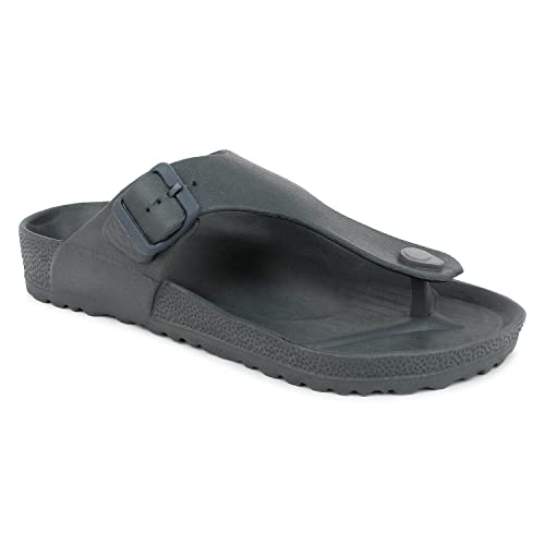 Image of Hygear Men's Orbital EVA Slippers | Ultra Soft Cushion | Lightweight | Waterproof |Stylish | Anti-Skid | Comfortable Daily Wear Slippers for Men