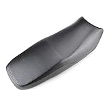 Motorcycle Air Seat Cushion For Ya-ma-ha YBR125用通気性穴バイククッションパッド付き防水PUレザーモーターサイクルシートカバー