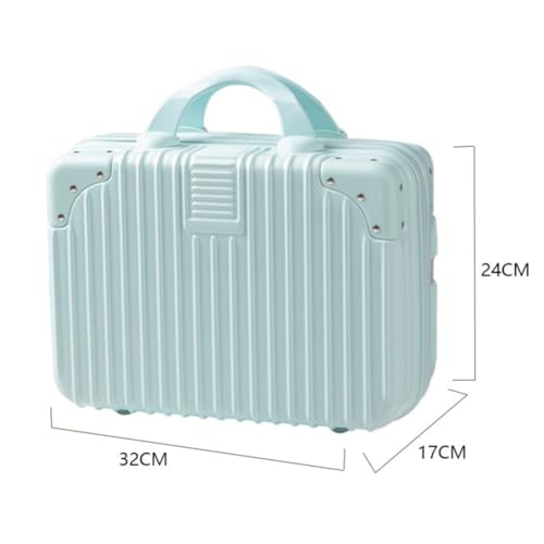 Suitcase Combination Suitcase,Travel Cosmetic Bag, Large Capacity Hand Luggage, Small Lockable Vanity Case, Portable Suitcase for Travel Boarding Documents Vanity Case3