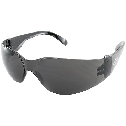 Global Vision Rider Safety Glasses with Smoke Lens Cover
