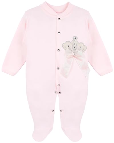 Lilax Baby Girl Jewels Crown Layette 3 Piece Gift Set2