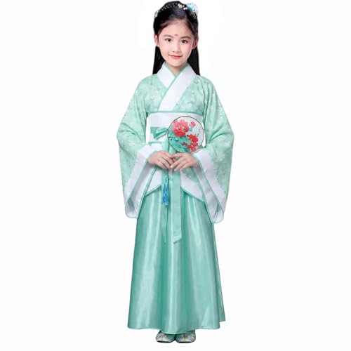 Disfraz Completo Hanfu Tradicional para Niñas miniatura 3