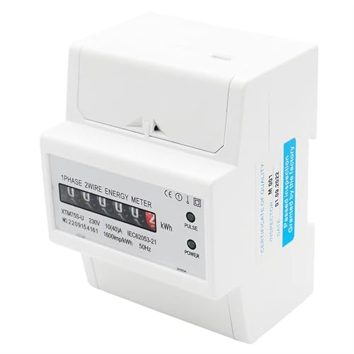 Compteur de kWh AC 230V idéal studio et recharge voiture élec - 4