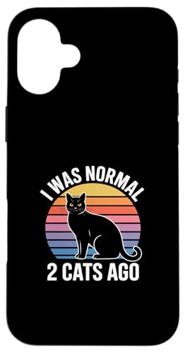 I Was Normal 2 Cats Ago �X�}�z�P�[�X iPhone 16 Plus �p