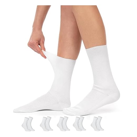 5 Paar weiße Arztsocken Herren Damen Baumwolle kochfest, Weiß, 43/46