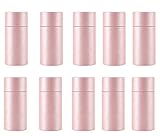 Qixivcom 10 Packs 30ml Empty Kraft Paper Jar Tube Round Paper Cardboard Boxes Paperboard Tube Containers with Lid Essential Oil Bottle Packaging Box Gift Paper Tube Packing Box for Tea Coffee(Pink)