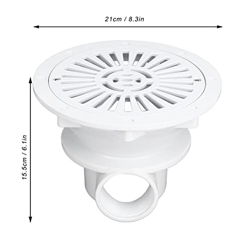 Zwembad Hoofdafvoer Afvoerputje, Zwembad in Grond Hoofdafvoer Afvoerput, 8.3x6.1in Zwembad Afvoer Cover Vervanging, G2… - Image 3