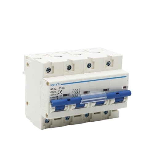 Disjoncteur de sécurité solaire 4P DC 100A contre les courts-circuits 1000V