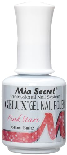 Esmalte en gel Pink Stars Mia Secret Gelux Soak-off miniatura 1