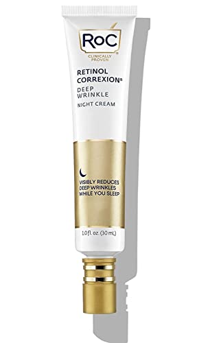 Roc Retinol Correxion Deep Wrinkle Night Cream 1 Oz (Two Pack) Total 2 Oz #TOP21