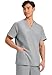 Cherokee Originals Unisex V-Neck Scrubs Shirt, Grey, X-Large