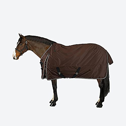 BNALU Abschwitzdecke fürs Pferd ist atmungsaktiv Transportdecke Weidedecke Winterdecke Stalldecke Weich und warm Reitausrüstung Outdoordecke Übergangsdecke(Size:125CM)
