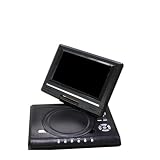 1 Este mini reproductor de DVD tiene un diseño liviano, pesa solo 1,2 kg, lo que lo convierte en un reproductor de DVD portátil for disfrutar de películas y programas de TV mientras viaja.