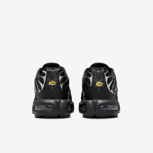 Nike Nike Air Max Plus SE Women's Shoes (HJ9743-001, Black/Metallic Silver/Laser Crimson/Off Noir) Size 5