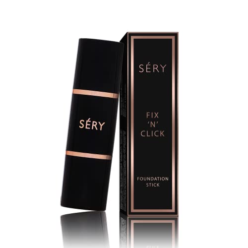 Image of SERY Fix 'N' Click Natural FOUNDATION STICK, Buildable coverage, Instant Hydrating Light Weight Texture, Suitable For All Skin Types 7.5gms, Tan, F5