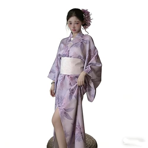 着物 浴衣 セット レディース 大人 浴衣セット フリーサイズ レトロ おしゃれ かわいい 可愛い 夏 花火大会 ゆかた (4, フリーサイズ)の商品画像（Amazon）