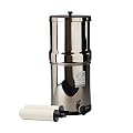 British Berkefeld 2.24 Gallon Gravity-Fed Water Filter System- Stainless Steel with 2x ATC Super Sterasyl Candle Filters