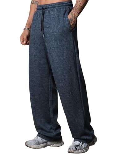 Image of dockstreet Men's /Unisex || Open Bottom || Stretchable || Drawstring Bottom Drawstring Pure Cotton Stretchable Baggy Jogger Pants