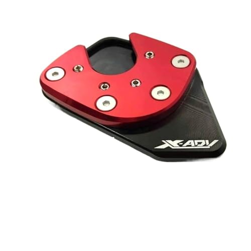 Plaque d'Extension Béquille Moto X-ADV 15-18 : support latéral élargi en aluminium CNC robuste