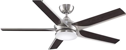 One-Day Sale: Up to 50% Off Fanimation FPD6228BN Subtle 56 Fan-Light Kit, 14.61x56.00x56.00, Brushed Nickel
