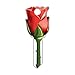 Lucky Line Key Shapes Rose House Key Blank Double sided For Schlage SC1