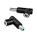 Produktbild RIIEYOCA Hohlstecker Adapter,90-Grad-DC-Adapter 6,3mm x 3,0mm Stecker zu 5,5mm x 2,5mm Buchse,für die Umwandlung von Laptop-Stromanschlüssen(2 Stück)