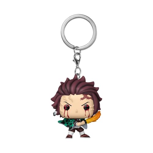 Funko Pop Keychain: Demon Slayer - Tanjiro Kamado (Sun Breathing)