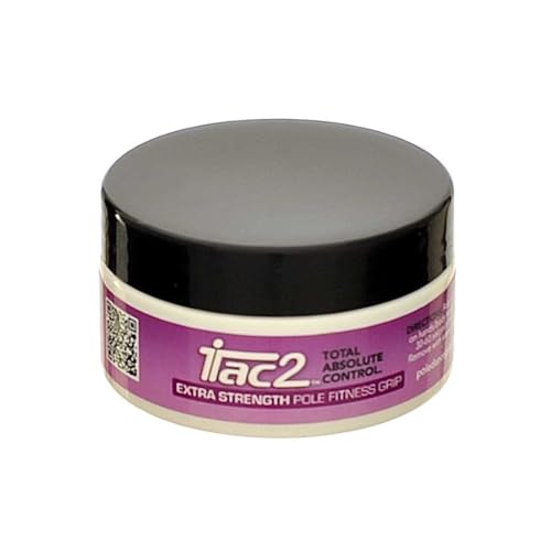 ITAC2® | Pole Fitness Grip - Pote de força extra (100 g) - Melhor auxílio de aderência para pole dan