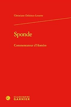 Hardcover Sponde: Commentateur d'Homere [French] Book