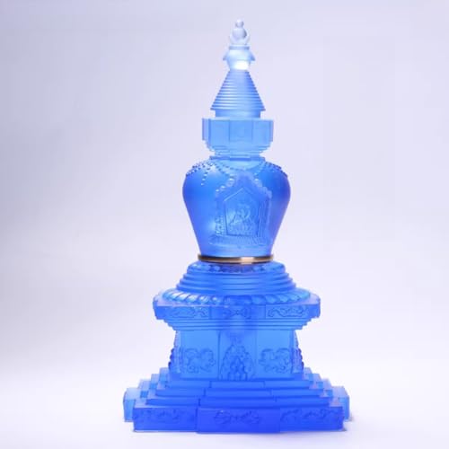 Tour Ayuwang bouddhiste colorée pour créer un espace zen - 4