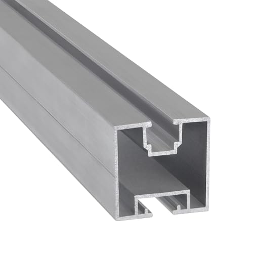 Becker Tech Montageschiene ALU Solar 40x40 200 cm Aluminium | Geschäftskunden Steuersatz 19% | Solarmodule Photovoltaik Tragschiene Aluschiene Schiene, Menge:1 Stück