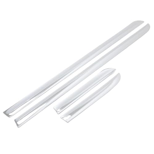 Extensiones faldones laterales cromados para Toyota Land Cruiser Prado 150 del 2014 al 2022