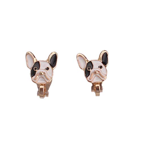 Cute Cartoon Animal Shape Clip on Earrings Non Pierced Luxury Fashion Small Clip Earrings