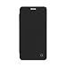 Produktbild XQISIT Flap Cover Adour for Galaxy A3 (2016) schwarz (25025)