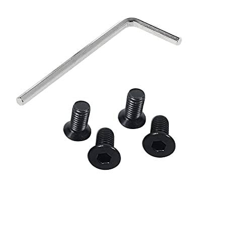 TechPunt Juego de Tornillos para manillares Xiaomi M365, M365 Pro, Mi Essential, Mi 1S y Mi Pro 2 Step Cover