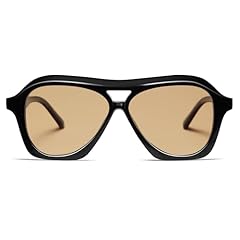 C6 Black Frame/Light Brown Lens