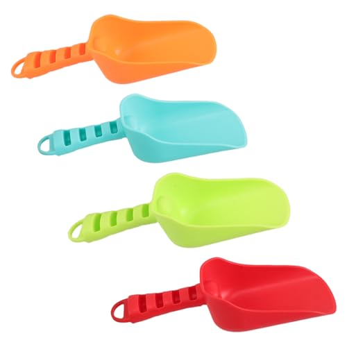 Toddmomy 4pcs Beach Shovels Plastic Sand Digging Tools for Fun for Summer Parties Travel and Beach Adventures