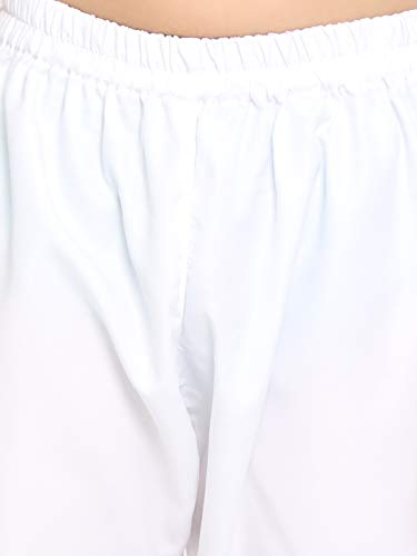 Image of JBN Creation Boys VASTRAMAY Boys' White Kurta Pyjama Set